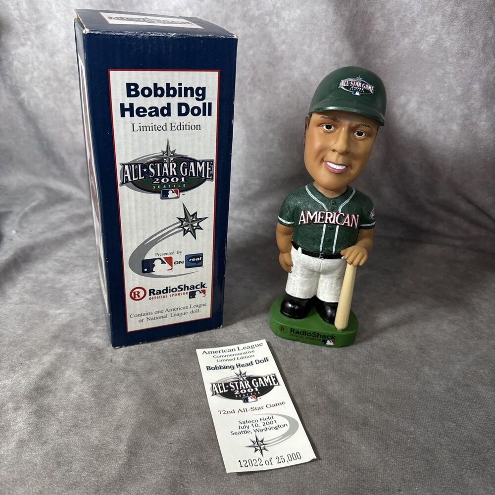 All Star Game American League Player MLB Bobble Head 2001 Limited Edition - Mint